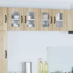 vidaXL Ραφιέρα τοίχου LUCCA 2 pcs Sonoma Δρυς 60 x 31 x 40 εκ