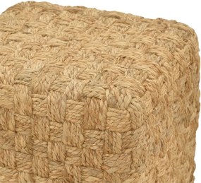Σκαμπό Aropion Inart μπεζ 100% γιούτα 40x40x40εκ