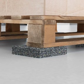 vidaXL Ρολός Γρανουλάρου Καουτσούκ Μαύρο 2000 x 12 x 0,3 εκ Λάστιχο