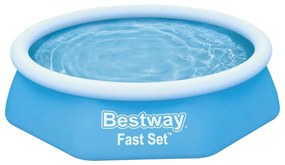 Bestway Υπόστρωμα Πισίνας Flowclear 274 x 274 εκ. - Μπλε