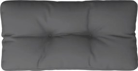 vidaXL Μαξιλάρι Παλέτας Ανθρακί 70 x 40 x 12 εκ. Υφασμάτινο