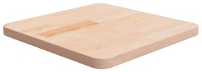 vidaXL Επιφάνεια Τραπεζιού Τετράγωνη 40x40x2,5 εκ. Μασίφ Ξύλο Δρυς