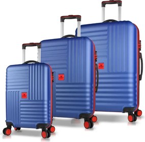 Stewehome Σετ 3 τεμαχίων βαλίτσες από ABS μεσαίου και μεγάλου μεγέθους και βαλίτσα καμπίνας