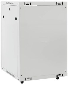 vidaXL Καμπίνα Δικτύου 15U 19" IP20 Γκρι 60x45x86 εκ.