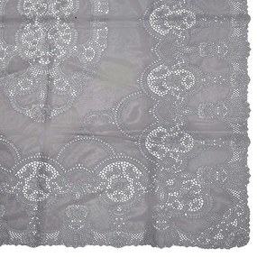 Τραπεζομάντηλο Vinyl PEZ123 Light Grey Espiel 135Χ135 Πολυέστερ