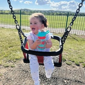 ποτήρι εκμάθησης Nûby Ροζ 360 ml