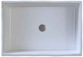 Sanitec Castello 202 Νιπτήρας Συνθετικός Επικαθήμενος 52x39x13cm White