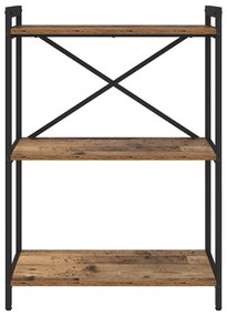 vidaXL Βιβλιοθήκη Παλαιό ξύλο 60 x 30 x 83 εκ Επεξεργασμένο ξύλο