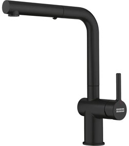 Franke Active L Ντους Ματ Μαύρο Αναμεικτική μπαταρία Κουζίνας 50mm