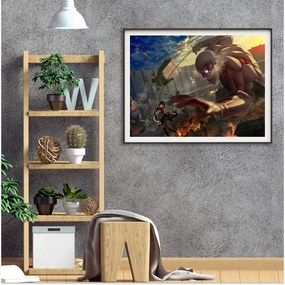 Πόστερ &amp; Κάδρο Attack on Titan AN095 21x30cm Εκτύπωση Πόστερ (χωρίς κάδρο)