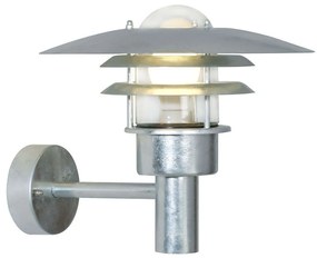 Φωτιστικό Τοίχου Lønstrup 32 71411031 32x28,5cm 1xE27 60W IP44 Steel Nordlux Steel,Glass