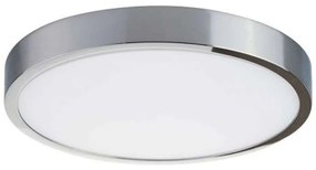 Φωτιστικό Οροφής - Πλαφονιέρα Domo LED-DOMO-R24 24W Led Φ24cm 2,4cm Chrome Intec Aluminum,Acrylic