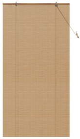 vidaXL Ρολά και Σκίες Παραθύρων Ανοιχτό καφέ 100 x 220 cm Μπαμπού