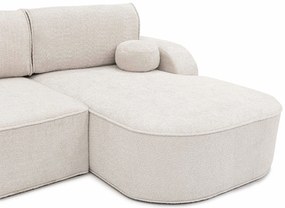 Γωνιακός Καναπές Koro-Δεξιά-Εκρού