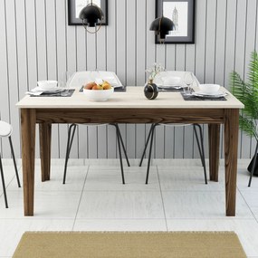 Dining Table Milan 898 - Walnut, Travertine Walnut
Travertine