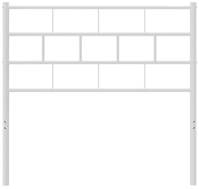 vidaXL Ανταλλακτικό κεφαλάρι Λευκό 100 εκ. Μεταλλικό