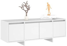 vidaXL Έπιπλο Τηλεόρασης Λευκό 120x30x40,5 εκ. από Επεξεργασμένο Ξύλο