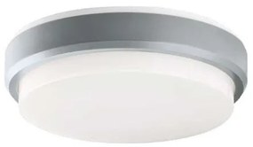 Πλαφονιέρα φωτιστικό LED Leros Plus πλαστικό γκρι Viokef 4171700 Γκρι