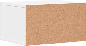 vidaXL Βάση Εκτυπωτή Λευκή 40x32x22,5 εκ. από Επεξεργασμένο Ξύλο