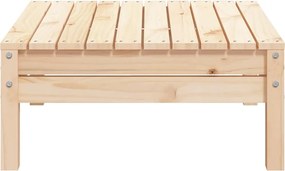 vidaXL Υποπόδιο Κήπου από Μασίφ Ξύλο Πεύκου