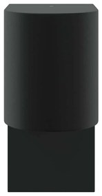 vidaXL Εξωτερικά Φωτιστικά Τοίχου 2 pcs Μαύρο 12 x 7 x 15 εκ.