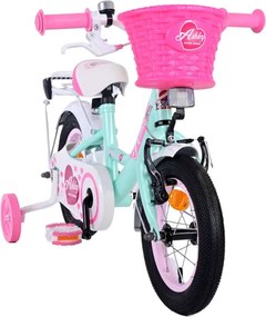 Ashley 12 Inch 21,5 cm Girls Coaster Brake Mint Green/White