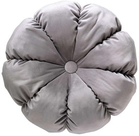 Βελουτέ Διακοσμητικό Μαξιλάρι (Φ45) Das Home Cushions 0263 Grey