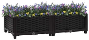 vidaXL Ζαρντινιέρα 80 x 40 x 23 εκ. από Πολυπροπυλένιο