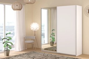 Ντουλάπα Lynch plus συρόμενη-Leuko-Μήκος 180 εκ.