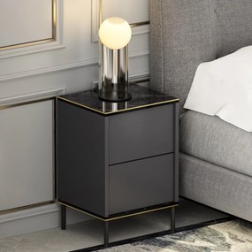 Nightstand Imaj - Anthracite Anthracite