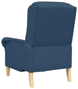 vidaXL Πολυθρόνα Μπλε 76 x 94 x 102 εκ. ύφασμα