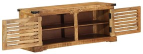 vidaXL Ντουλάπα Παπουτσιών Καφέ 110 x 38 x 45 cm Μασίφ ξύλο μάνγκο