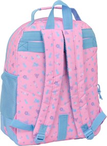 Σχολική Τσάντα Lilo &amp; Stitch Bright Ροζ 32 x 42 x 15 cm