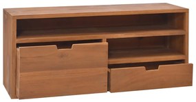 vidaXL Έπιπλο Τηλεόρασης 90 x 30 x 40 εκ. από Μασίφ Ξύλο Teak