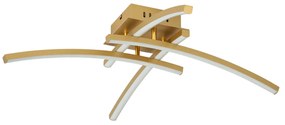Φωτιστικό Πλαφονιέρα LED Homelighting Xena 77-8172 Gold