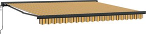 vidaXL Αναδιπλούμενη τέντα Πολύχρωμο 400 x 300 x 165 εκ.