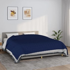 Κουβέρτα Βαρύτητας Μπλε 235 x 290 εκ. 15 κ. Υφασμάτινη 350751