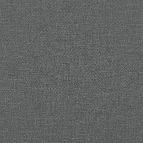 Πλαίσιο Κρεβατιού με Κεφαλάρι Σκ. Γκρι 120x200 εκ. Υφασμάτινο - Γκρι