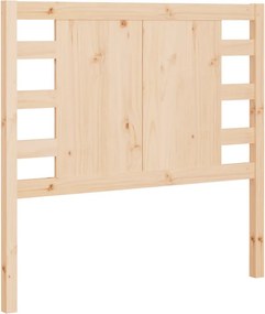 vidaXL Κεφαλάρι 96 x 4 x 100 εκ. από Μασίφ Ξύλο Πεύκου