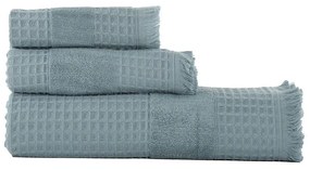 Πετσέτα Touch Πικέ Dusty Aqua Nef-Nef Hand 30x50cm 100% Cotton
