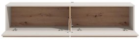 Έπιπλο τηλεόρασης ARLES 154 2K2V Cashmere - Artisan Oak 154x42x32εκ. 154x42x32 εκ.