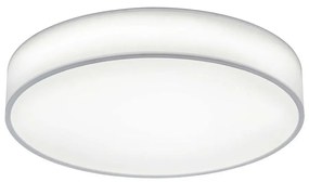 Φωτιστικό Οροφής - Πλαφονιέρα Lugano 621914001 SMD-LED D60x10cm White Trio Lighting Μέταλλο,Ύφασμα