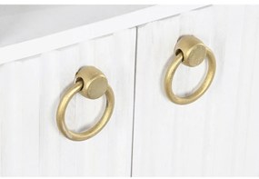 Ράφια DKD Home Decor Λευκό Μέταλλο Ξύλο από Μάνγκο 90 x 40 x 180 cm
