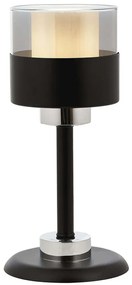 Φωτιστικό Επιτραπέζιο 683AVN2112 Φ16x36cm 1xE27 40W Black-Silver Opviq