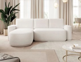 Γωνιακός καναπές Luxora-Leuko-Αριστερή