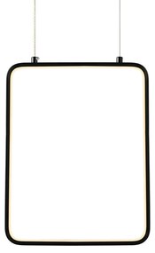 ΚΡΕΜΑΣΤΟ Φ/Σ LED 15W 3000K 1390LM ΜΑΥΡΟ ΜΕΤΑΛΛΙΚΟ 26X14XH142CM SYMETRIA ACA V30LEDP26BK
