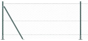 vidaXL Στύλος Περιφράξεων Πράσινο 25 x 0,8 m (50 mm πλέγμα)