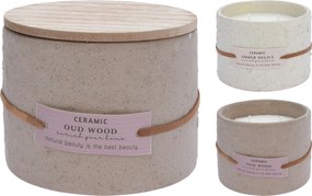 JΚ Home Décor - Κερί Αρωματικό σε Κεραμικό 11x8cm 2Σχδ