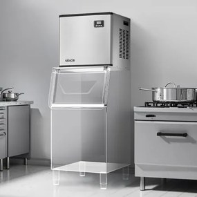 VEVOR Commercial Ice Maker Machine - Head 400 lbs/Day Self-Cleaning Ice Machine