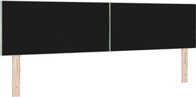 vidaXL LED κεφαλάρι Ανοιχτό γκρι 180 cm Τεχνητό Δέρμα